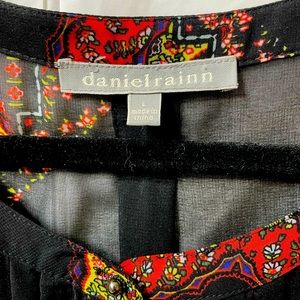 Daniel Rainn casual sheer top